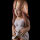 7 TIFF Amazon Menstruating Polychromed lime 2001 - 2002  H 177cms Lindenholz Farbe
